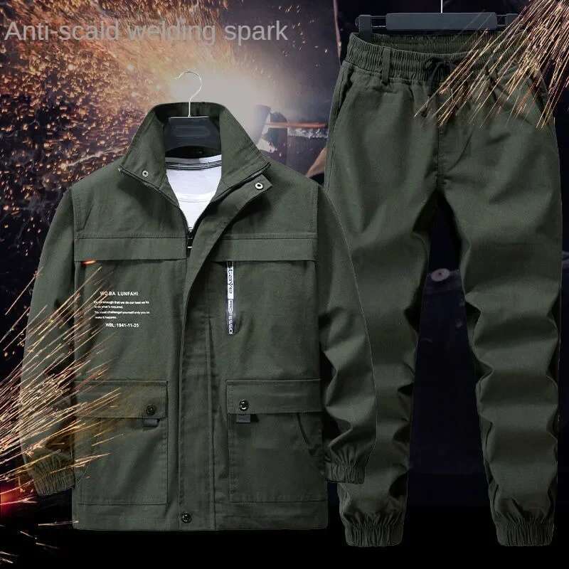 Ddmyoutdoor China Domestic Men S Autumn Spring Workwear Suit For Auto Repair Electric Welding Outdoor Leisure Construction Site Hiking Fishing Moto We