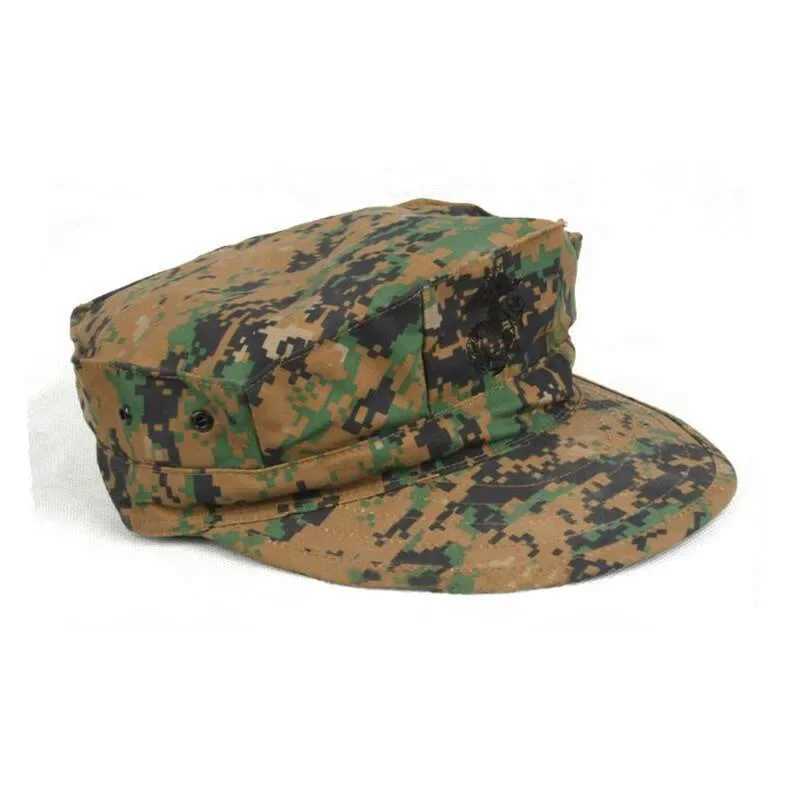 1 pcs Vintage US Army Hat Cadet Military Patrol Tactical Adjustab Outdoors Sun Huting Hat Unisex Whosa Camo HatXJ250116