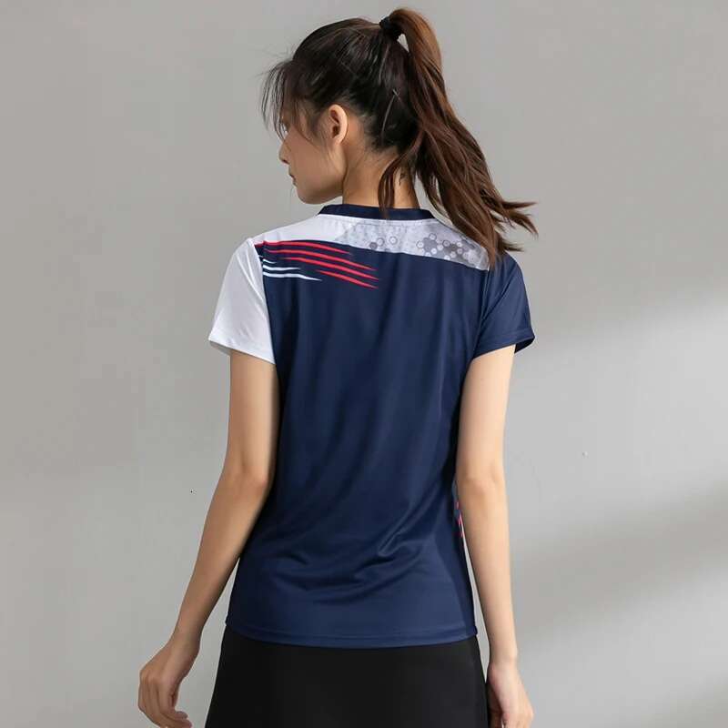 Ddmytiger Ddmytiger China Domestic Exercise Women Shirt Table Tennis Badminton Jerseys Training Outdoor Gym Fashion Short Sleeves Breathable Yoga Prin