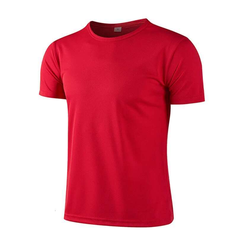 Ddmyoutdoor China Domestic Breathable Bodybuilding Sport T Short Sleeve Football T Shirts Men Quick Dry Running Gym Shirt Fiess Soccer Jersey