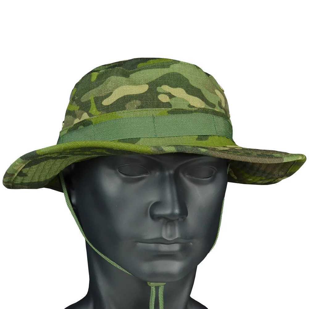 Tactical Airsoft Sniper Camouflage Boonie Hats Nepase Militares Army Mens American Military Accories A-tacs FGXJ250116