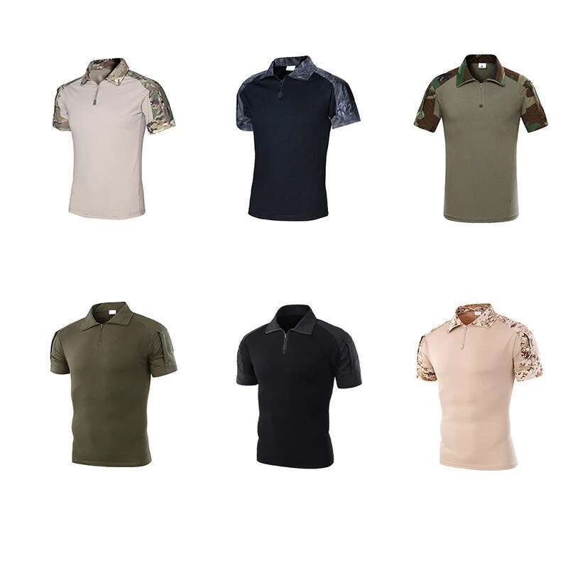 Ddmyoutdoor China Domestic Tactical T Shirt Military Army Combat T Shirt Quick Dry Tees Men S Outdoor Hunting Camping Hiking O Neck Lapel Short Sleeve