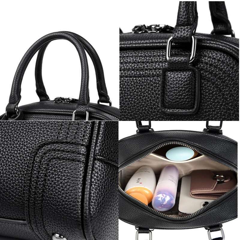 New Leather Women Handbags Female Large Capacity Shoulder Messenger Fashion Ladies High Quality Casual Tote Bag 2024