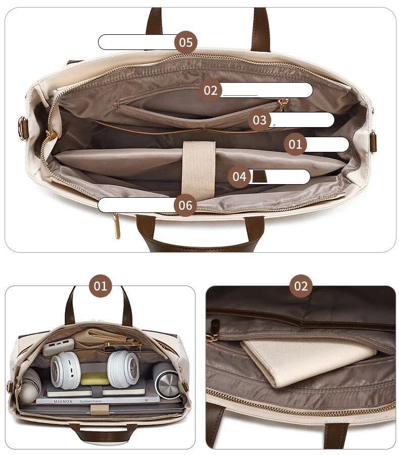 Laptop Bag 13.3,14,15.6,16 Inch,Briefcase Lady Women Shoulder Messenger Case For book Air Pro Notebook Handbag Computer PC