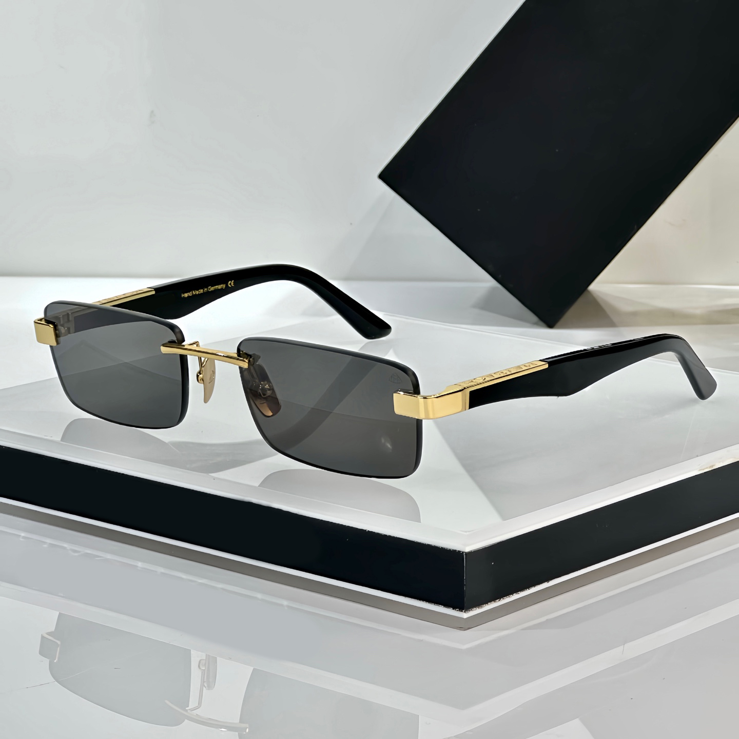 Sunglasses For Men Women Artist III Square Fashion Popular Summer Outdoor Beach Business Drive Multicolor Style Anti-Ultraviolet Frameless Glasses Random Box