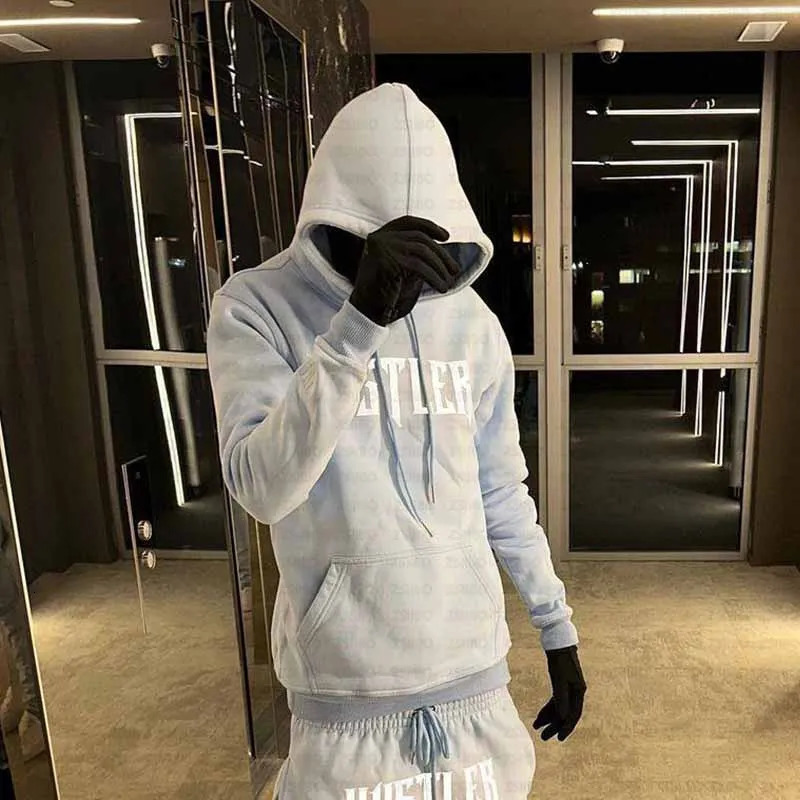 Reflective Print Letter Pattern Hoodie Y2K Womens Long Sleeved Pullover Clothing Autumn Kpop High Street Jacket Sportswear 250117