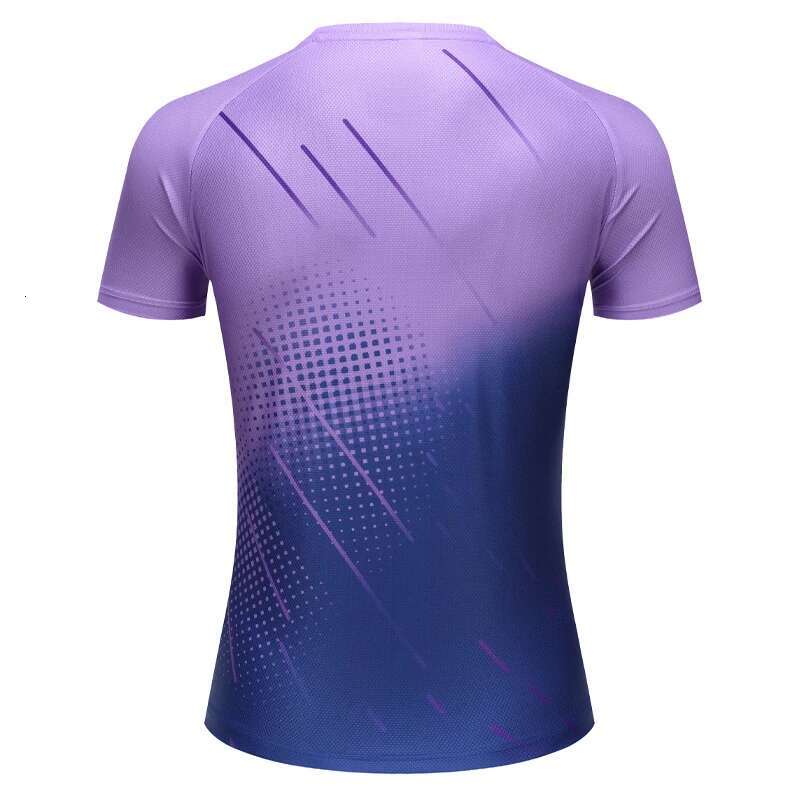 Ddmyoutdoor China Domestic Badminton Tee Women Quick Dry Breathable Running Sports Jersey Training Table Tennis Volleyball Gym Print Short Sleeves