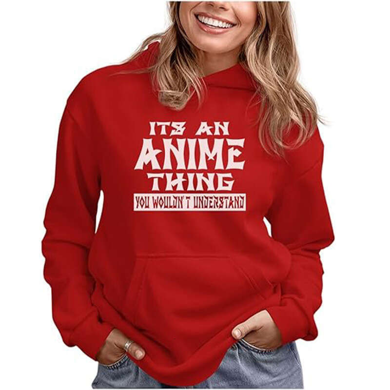Anime women hoodies, teenage girls manga novel pullovers that you can't understand