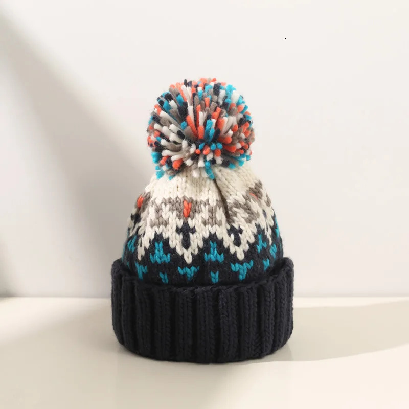 skiing Cashmere Woman Winter Hat Autumn Beanies With Pompom Warm Wool Skullies Wholesales acrylic beanies winter hat for woman 250118