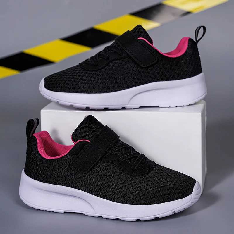 Childrens sports shoes boys running walking lightweight casual shoes middle-aged and young childrens seasonal mesh shoesXJ250118