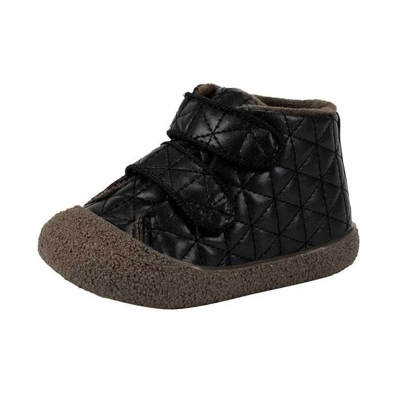 New Gril Sneaker Versatile Simple Comfort Child Sneakers Light Comfort Girl Shoes Warm Winter Boy Shoe Casual Cotton Shoe TenisXJ250118