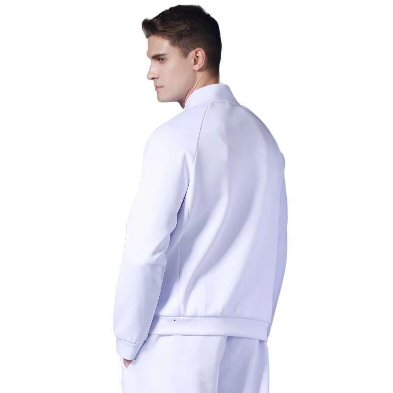 Ddmyoutdoor China Domestic Men Sport Coat Running Fashion Zip Stand Collar Casual Print Letter Cardigan Thick Gym Outdoor Training Football New Jacket