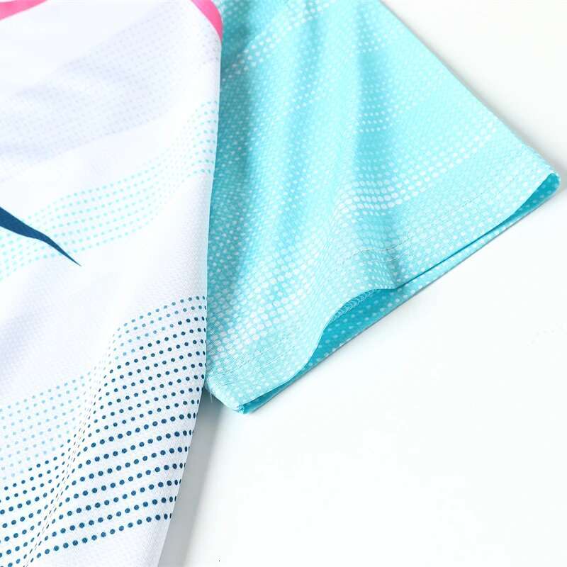 Ddmyoutdoor China Domestic Tennis Badminton Shirts Men Breathable Lightweight Quick Drying Training Short Sleeve Print Sports Outdoor Running Golf Tee