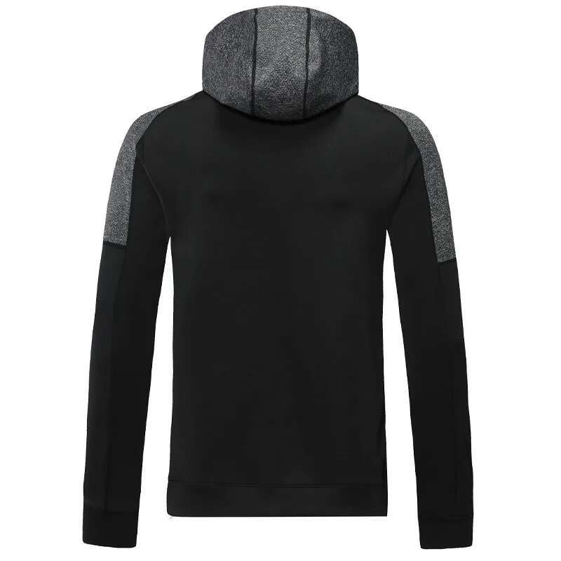 Ddmyoutdoor China Domestic Men Running Sport Jacket Fiess Workout Causal Training Jogging Hooded Outdoor Winter Autumn Patchwork Zipper Sweatshirt