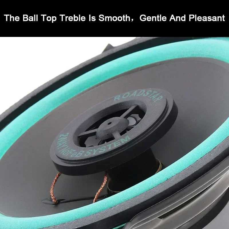 Car Audio 4/5/6.5 Inch Car Speakers HiFi Coaxial Subwoofer Universal Automotive Audio Music Full Range Frequency Car Stereo Speaker H250118