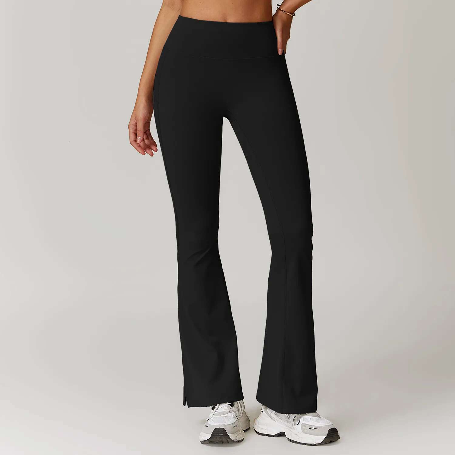 Ddmyoutdoor China Domestic Mermaid Curve Tight Hip Lifting Yoga Micro Wide Leg Running Sports Flared Women S High Waist Fiess Pants