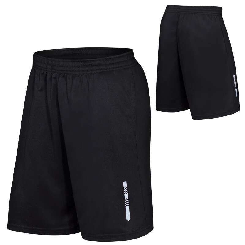 Ddmyoutdoor China Domestic Running Pocket Quick Dry Men Fiess Loose Soccer Sweatpant Reflective Short Elastic Waist Workout Beach Shorts