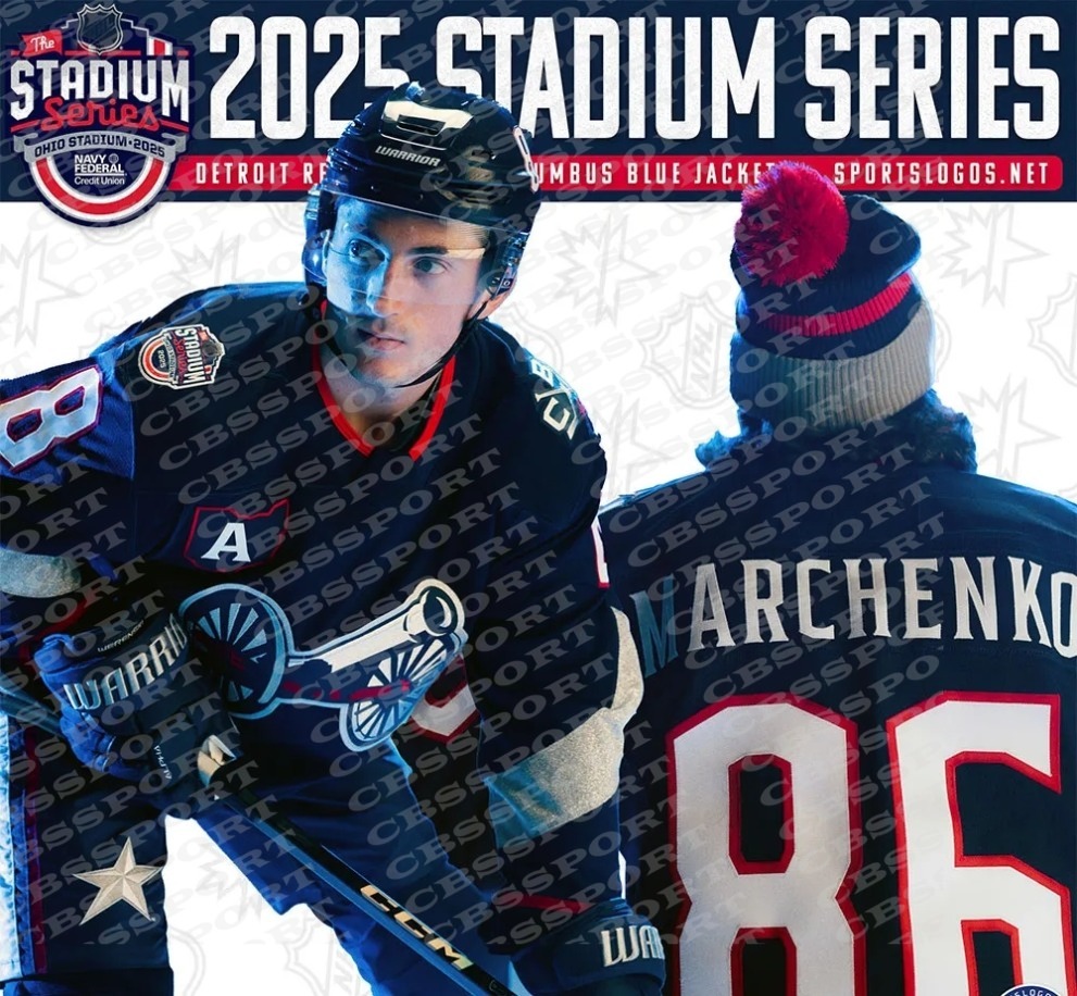 38 Boone Jenner Columbus Blue Jacket 2025 Stadium Series Hockey Jersey Adam Fantilli Johnny Gaudreau Kent Johnson Ivan Provorov Zach Werenski Merzliki