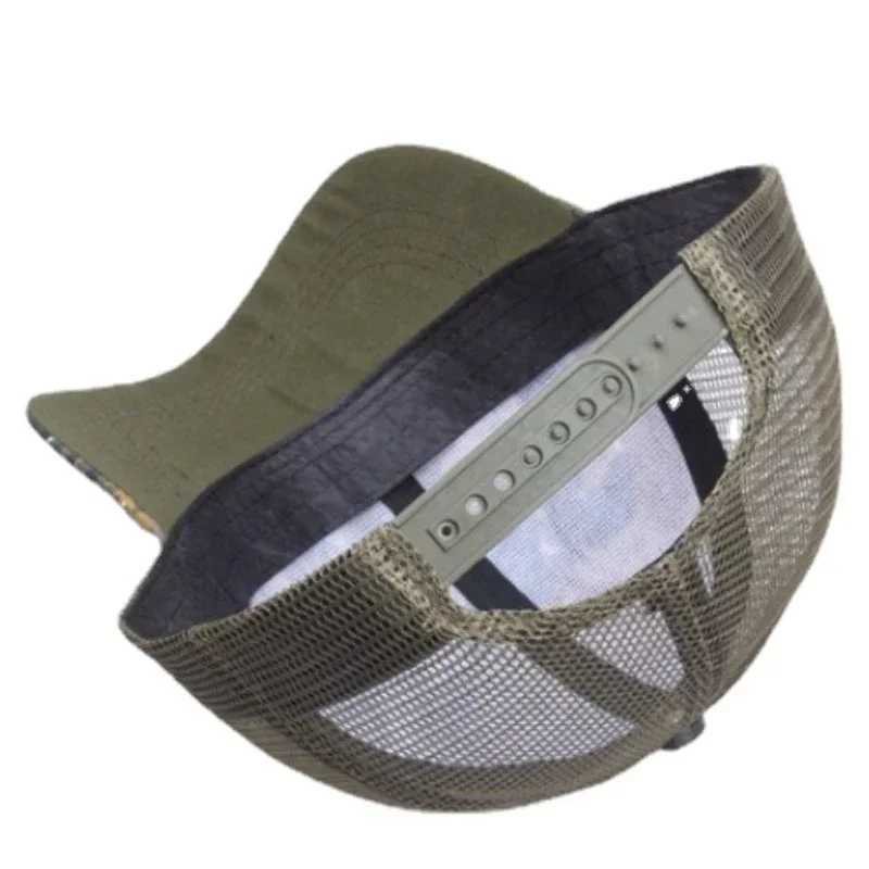 New Outdoor Sports Tactical Camouflage Hat Jung Hunting Hat Men Summer Sun Protection Breathab Mesh ed BaseballXJ250116