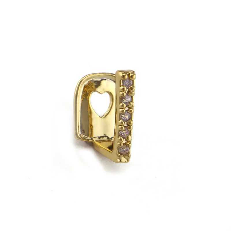 Single Grillz Top Bootom Dental Mouth Caps Cosplay Party Rapper Hip Hop Jewelry TG063XJ250114