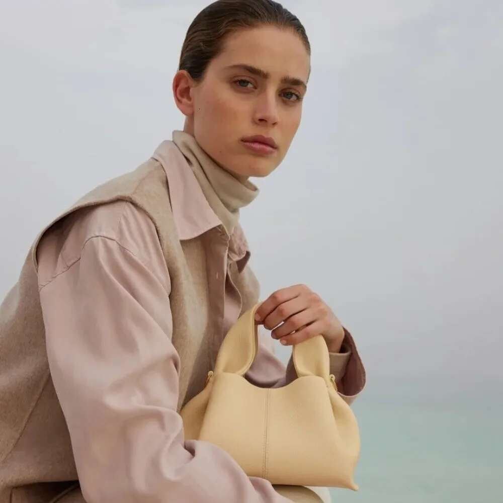 Small Size Leather Shoulder Bag For Women Designer Winter Simple Solid Color Dumpgs High Capacity Tote Bags Handbags Fashion