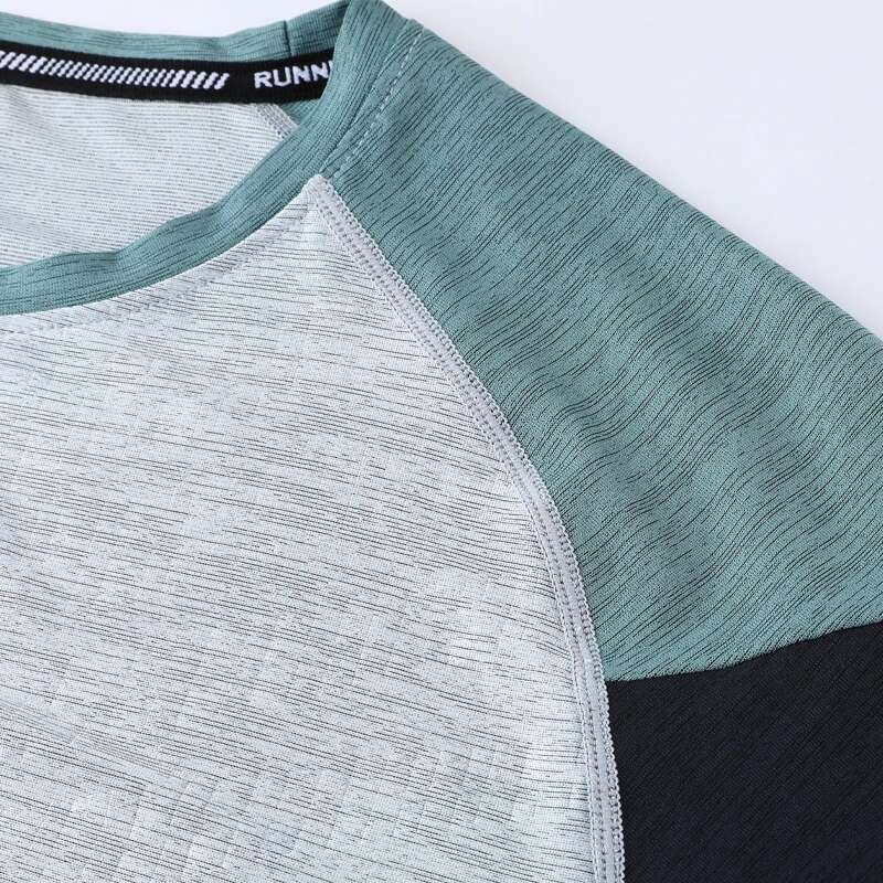 Ddmyoutdoor China Domestic Men Gym Tshirt Fashion Joggers Bodybuilding Silk New Short Sleeves Streetwear Casual Outdoor Sport Fast Dry Breathable Tee