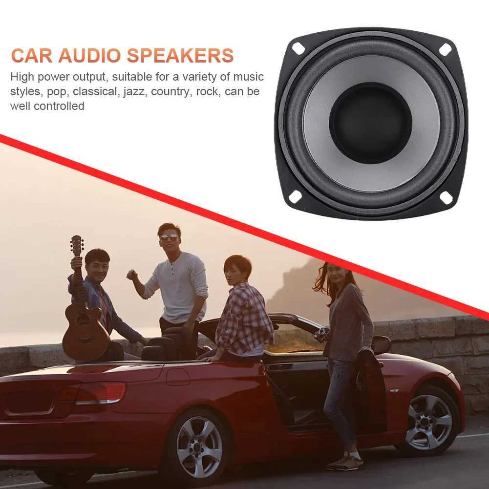 Car Audio 4/5/6 Inch Car Speakers 400/500/600W Car HiFi Coaxial Speaker 2Way Universal Automotive Audio Music Stereo Subwoofer For Vehicle H250118