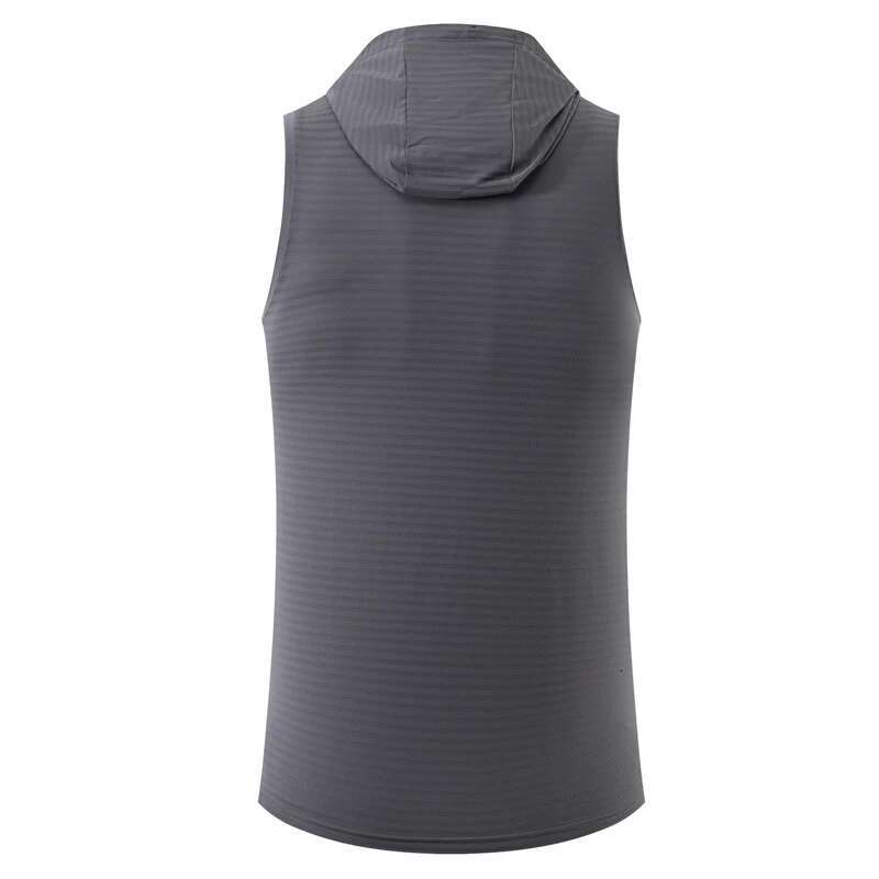 Ddmyoutdoor China Domestic Men Running Gym Vest Solid Bodybuilding Quick Dry Workout Tops Basketball Football Marathon Trainning Breathable Tank