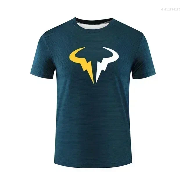 Men's T Shirts Federer Tennis Sports Quick Drying Top Nadal Polo Shirt Breathable Dejo Short Sleeved T-shirt