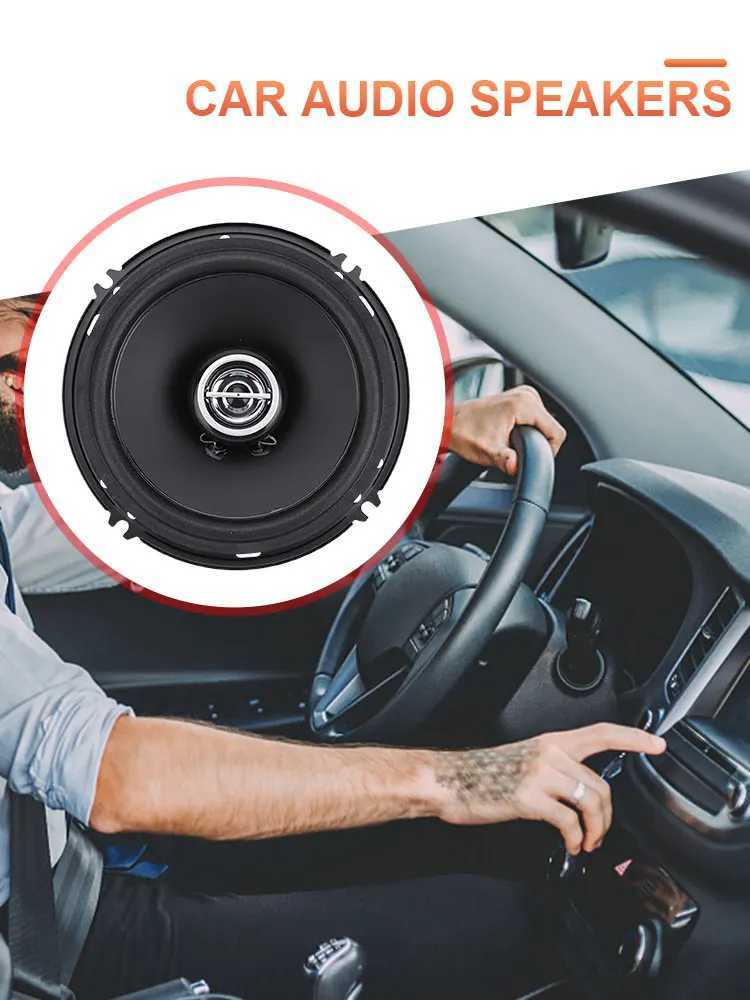Car Audio 12V Stereo Surround Car Audio 300W/400W/600W 4/5/6 Inch Car Coaxial Speaker Full Range Frequency Car Horn Sound for SUV Vehicle H250118