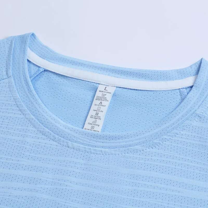 Ddmytiger Ddmytiger China Domestic Comfortable Gym Shirts Men Silk Nylon Running Workout Training Outdoor Quick Drying Tee Sports Bodybuilding Short S