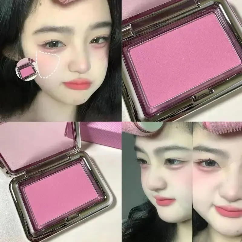 HERORANGE Atmospheric Single-color Blush Is Waterproof Sweat-proof Non-fading and Long-lasting. Five Colors Are Available. 250110