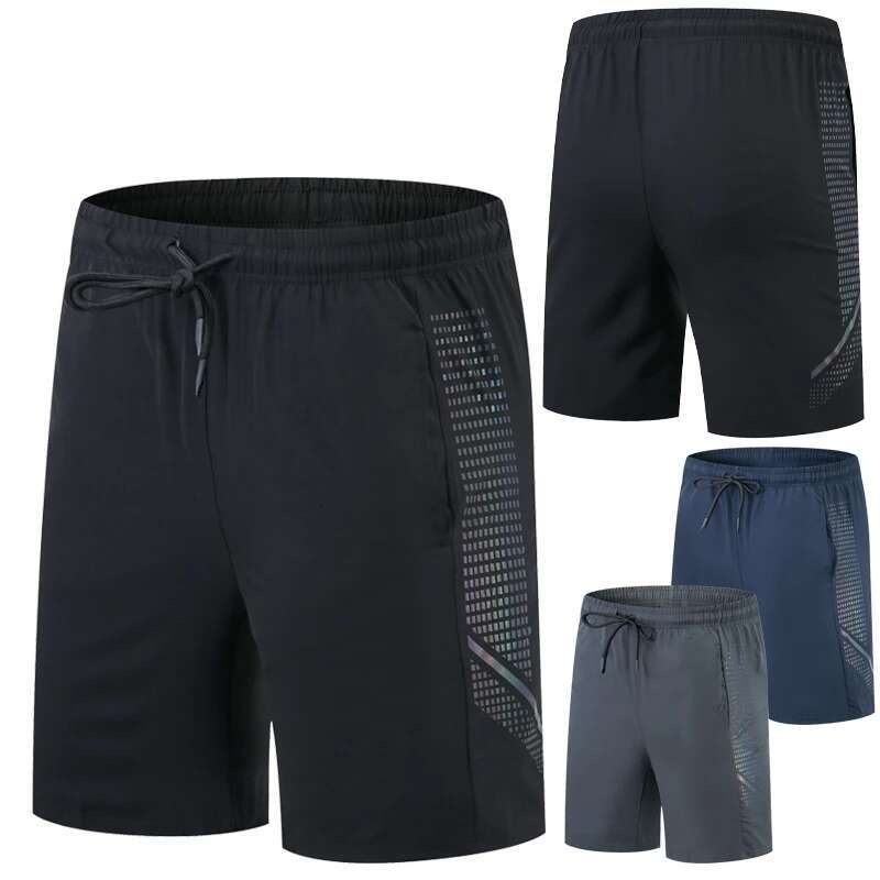 Ddmyoutdoor China Domestic Summer Men Running Quick Drying Breathable Fiess Print Beach Sweatpants Shorts Fashion Jogging Training Pocket Bottoms