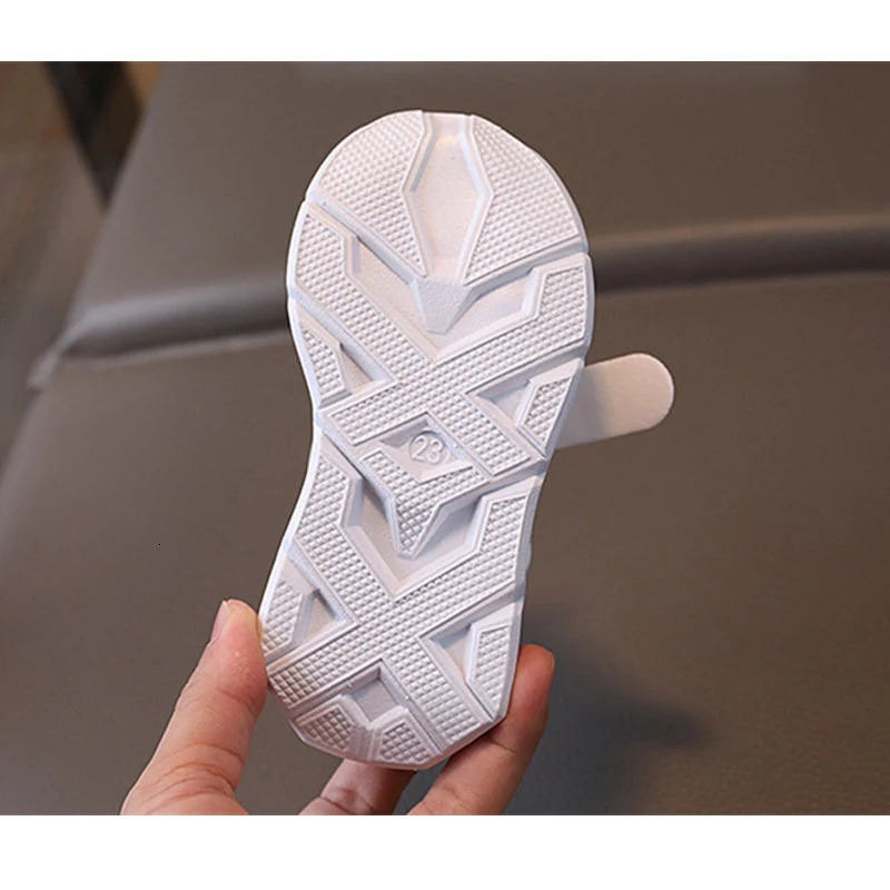 16 Years LED Baby Luminous Shoes Boys Glowing Children Sport Sneakers Kids Girls Antislip Toddler Mesh Led Flash Lights 250117