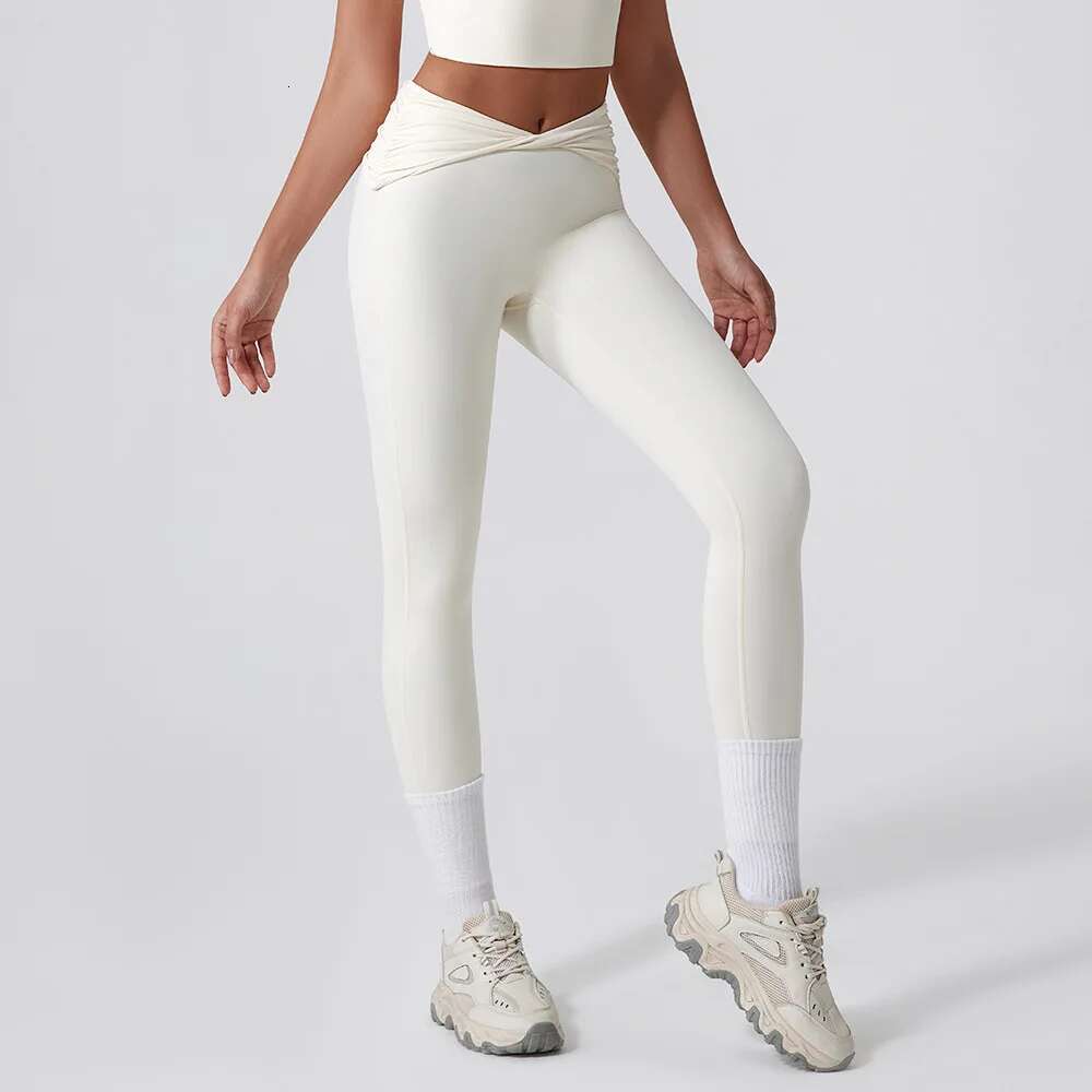 Ddmyoutdoor China Domestic Mermaid Curve Tight Quick Drying Yoga Women S Kink High Waist Hip Lifting Fiess Outdoor Running All Match Sports Pants