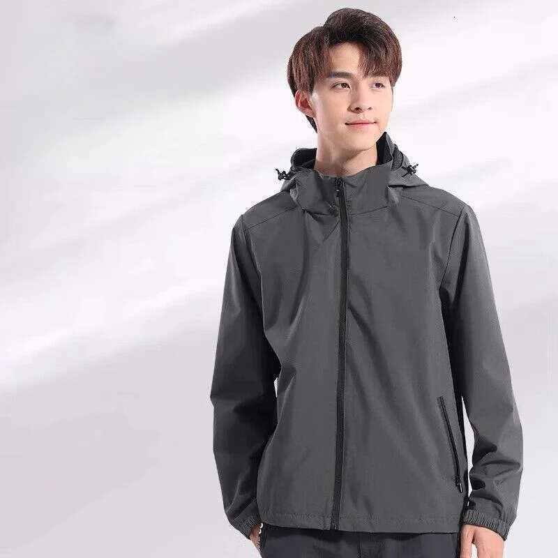 Sports Trench Coat Windproof Rainproof Waterproof Jacket Autumn Winter Cycg Running Training Men's Track Suit