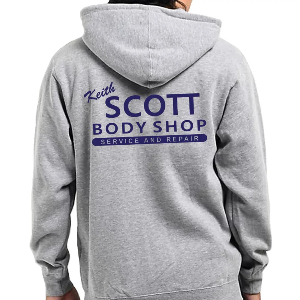 Tree Hill Hoodie Keith Scott Body Shop Hoodies Unisex Sweatshirts Autumn Winter Fleece Hooded Pullovers Graphic Sudadera Mujer 250114