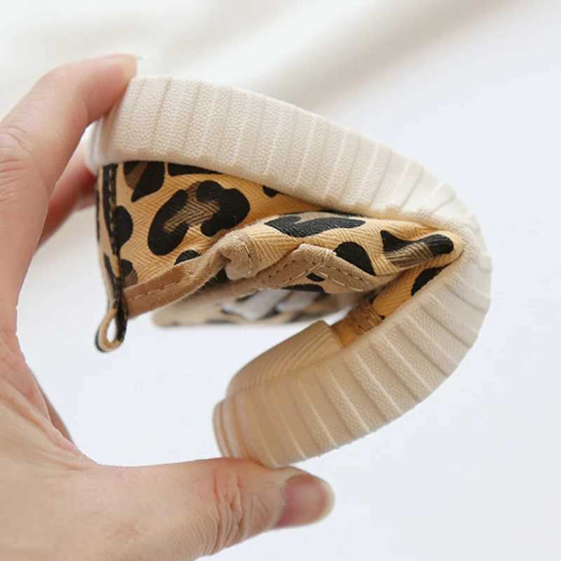Children Leopard Canvas Shoes Toddler Infant Boy Sneakers Girl Candy Color Casual Shoes Baby Kids Breathable Soft Leisure ShoesXJ250118