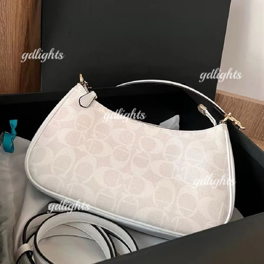 Fashion Designer Underarm Small Handbags Women Shoulder Bag Half-moon ladies Baguette Purse Chain Strap Croissant bags