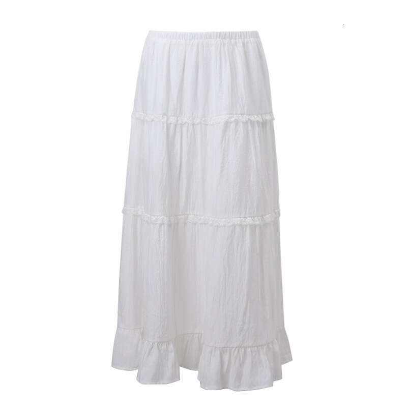 Fashionable temperament French sweet sexy two-piece set summer women's one shoulder strapless half length skirt 2025 new casual fashion trend clo