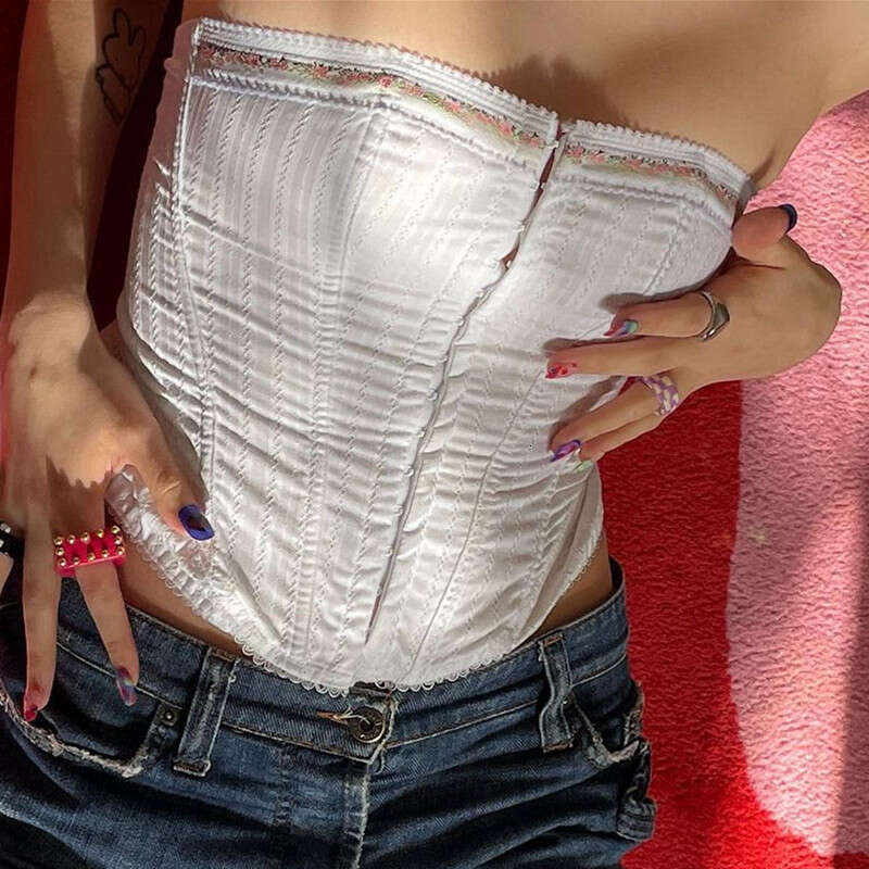 European and American autumn women's hot selg sexy one shoulder hook button cardigan sweet wer vest 2025 new casual fashion trend clothing