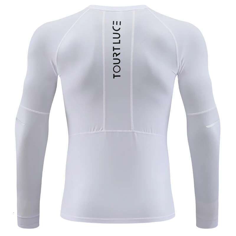 Ddmyoutdoor China Domestic Men Compression Gym Quick Dry Exercise Workout Running Fashion Print Long Shirts Bodybuilding Tight Training Jogging Tee