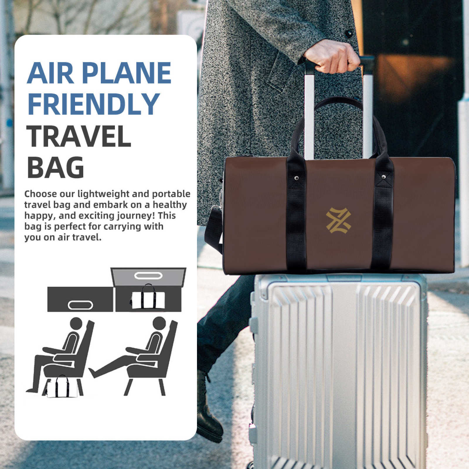 NXY Portable Travel Bags Unisex Large Capacity Women Hand Luggage Business Trip Handbags Men Travel Duffle Bag