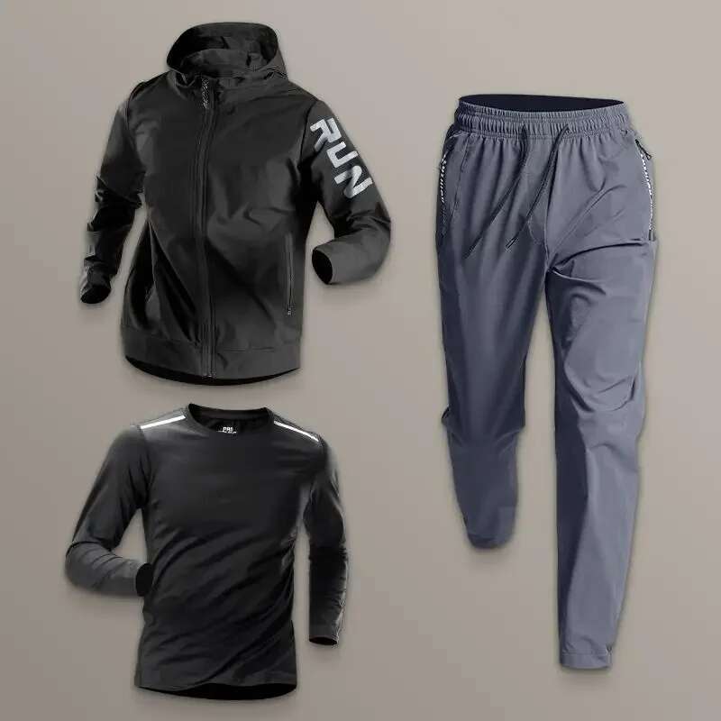 Ddmyoutdoor China Domestic Men S Sportswear Set Quick Dry Running Clothes Fiess Wear Morning Run Clothing Spring Autumn Basketball Training Jacket