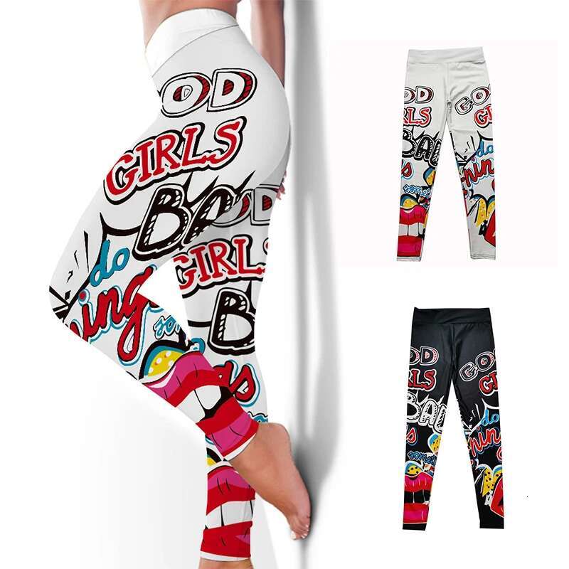 Ddmyoutdoor China Domestic Hot Spandex High Waist Elastic Women Quick Dry Print Fiess Leggings Sport Sexy Breathable Pants Tight