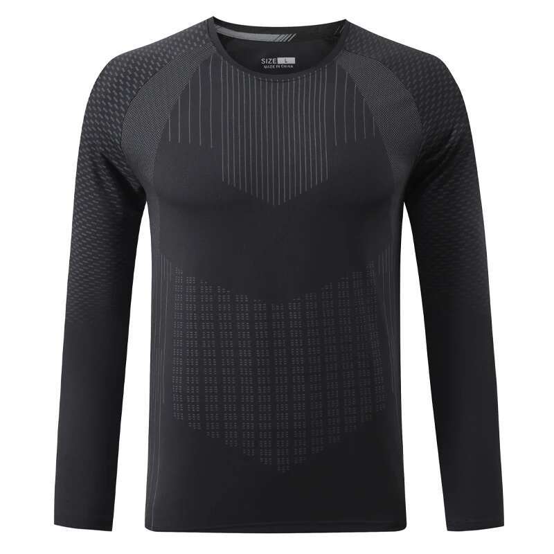 Ddmyoutdoor China Domestic Gym Long Shirts Print Outdoors Marathon Quick Dry Training Pullover Shirt Breathable O Neck Football Jereseys