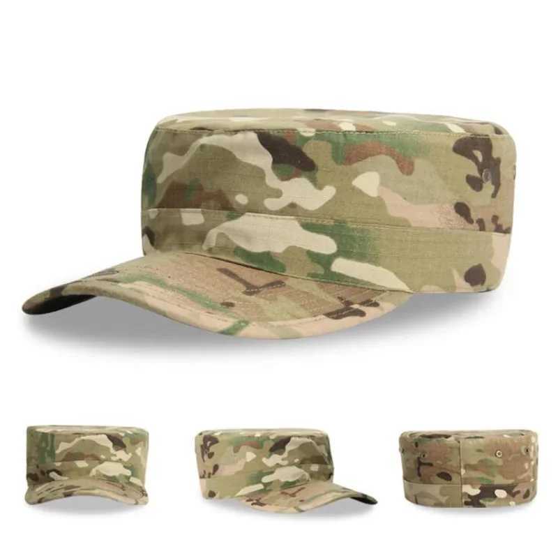 Tactical Camouflage s Shako High Quality 58-60cm Hunting Training Thickened Sniper Airsoft Blank Plain HatXJ250116