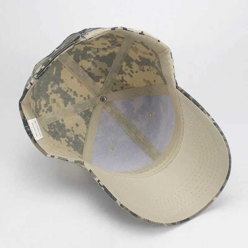 Mens Camouflage Baseball s Tactical Sunscreen Hat Adjustab Military Army Camo Airsoft Hunting Cam Hiking Fishing sXJ250116
