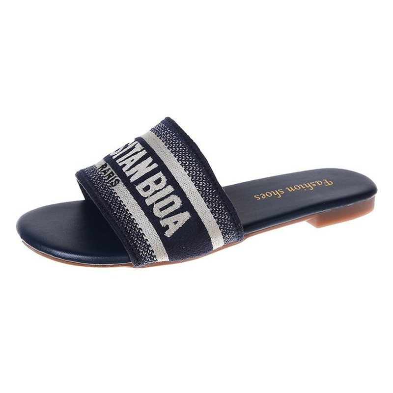 hot free shipping designer Slippers New sliders beach shoes Outdoor Printing slippers for woman