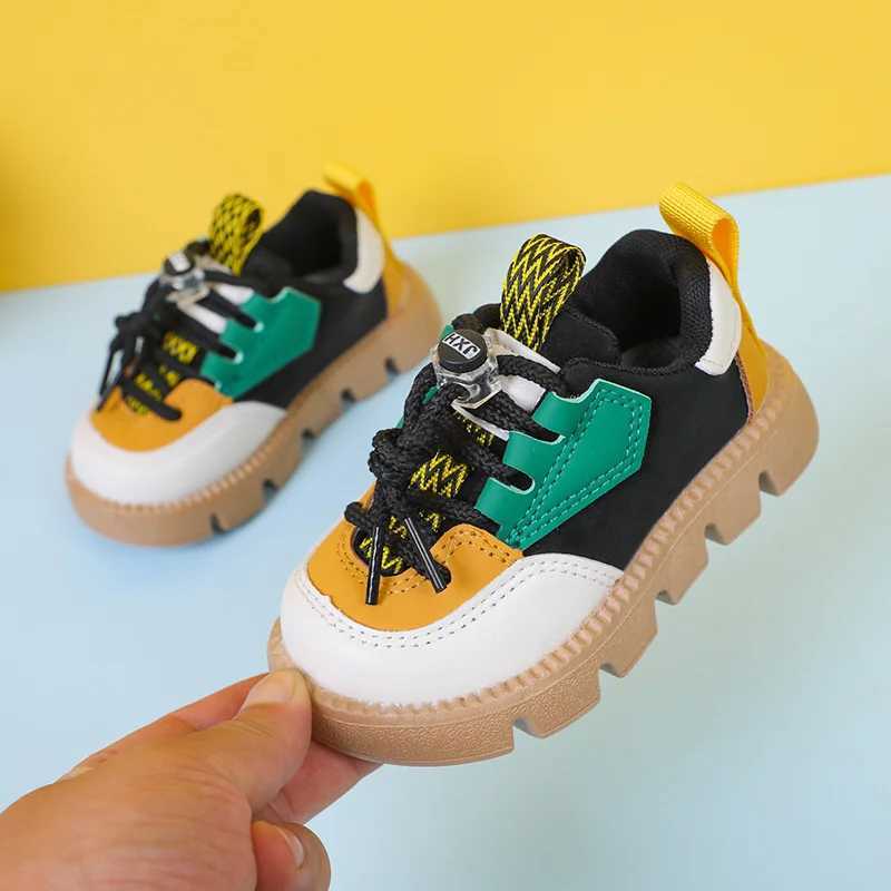 Size 21-30 Autumn Children Girl Pink Shoes Autumn Breathable Kids Sneakers for 5-18 Yrs Boy Lightweight Shoe Walking SoftXJ250311